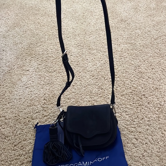 Rebecca minkoff navy suede crossbody bag (tag still on) - Picture 3 of 4